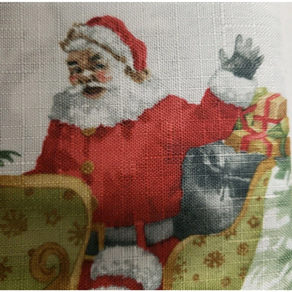 Printed Linen Tablecloth 60
